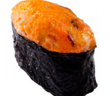 Запеченные суши краб