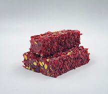 Лукум с барбарисом, гранатом и фисташкой