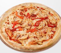 Пицца с курицей