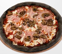 Пицца с грибами и ветчиной Блэк