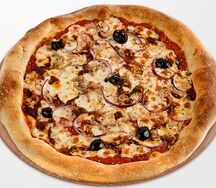 Пицца с тунцом