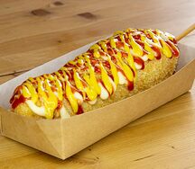 Корн-дог с Куриной сосиской