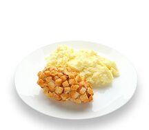 Котлета Пожарская с пюре