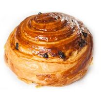 Улитка с фисташковым кремом и шоколадом