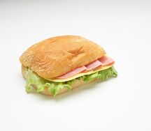 Панини с ветчиной и сыром