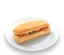 Чиабатта с курицей