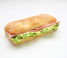 Панини с ветчиной и сыром