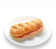 Плетенка с салями