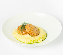 Куриные котлеты с пюре