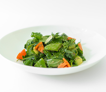 Зеленый салат с авокадо