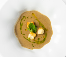 Суп грибной крем