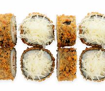 Цезарь темпура с креветкой