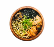 Суп с лососем