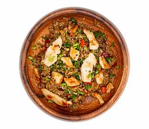 Рис с курицей и овощами классический