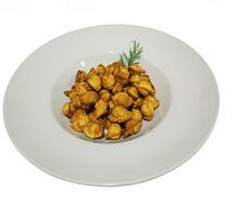 Жареные пельмени с бараниной