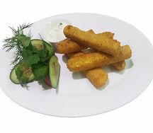 Сыр жареный