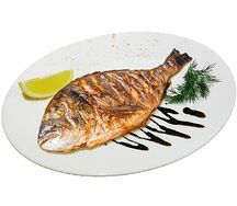 Дорадо на гриле