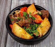 Оджахури из свинины на кеци