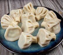 Хинкали с бараниной