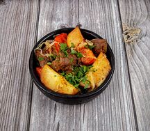 Оджахури из телятины на кеци