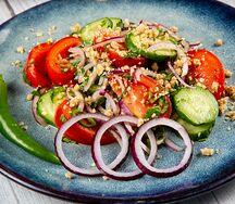 Салат овощной по-грузински