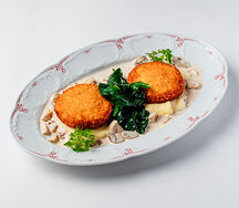 Котлеты из индейки с пюре