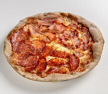 Пицца Четыре салями ржаная