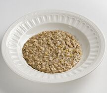 Ризотто с трюфеным соусом в голове грана падано