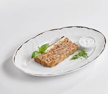 Мусака с греческим йогуртом