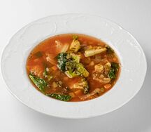 Овощной суп минестроне