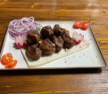 Шашлык из бараньего языка