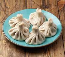 Хинкали с говядиной и свининой