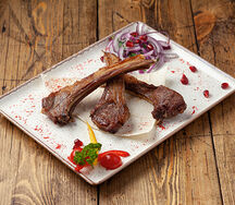 Шашлык из бараньей корейки