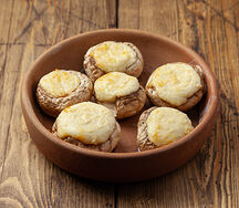 Грибы с сыром на кеце