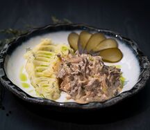 Бефстроганов из вырезки