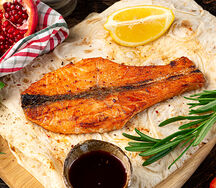 Стейк из семги