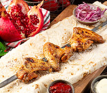 Шашлык из куриных крылышек