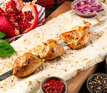 Шашлык из куриной мякоти