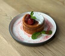 Панкейки с кленовым сиропом
