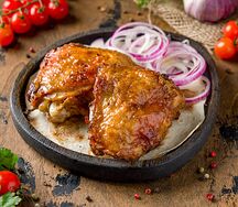 Шашлык из бедра курицы в тандыре