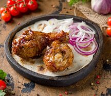 Шашлык из куриной голени в тандыре