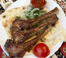 Шашлык из корейки баранины