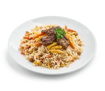 Плов с говядиной