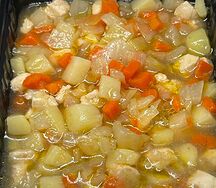 Рагу из курицы с овощами