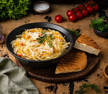 Куриная лапша