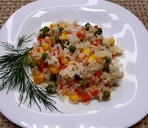 Рис с овощами