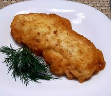 Куриная грудка в сырном кляре