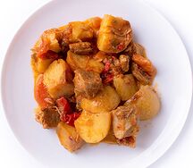 Жаркое из говядины с картошкой