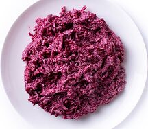 Салат Свекла с чесноком и майонезом