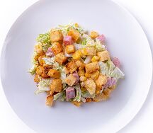 Салат с ветчиной и кукурузой